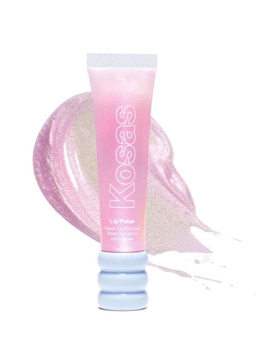Kosas Glassy Lip Pulse Lip Plumper - Shimmery Pink